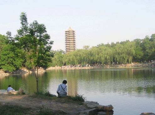 北大的未名湖