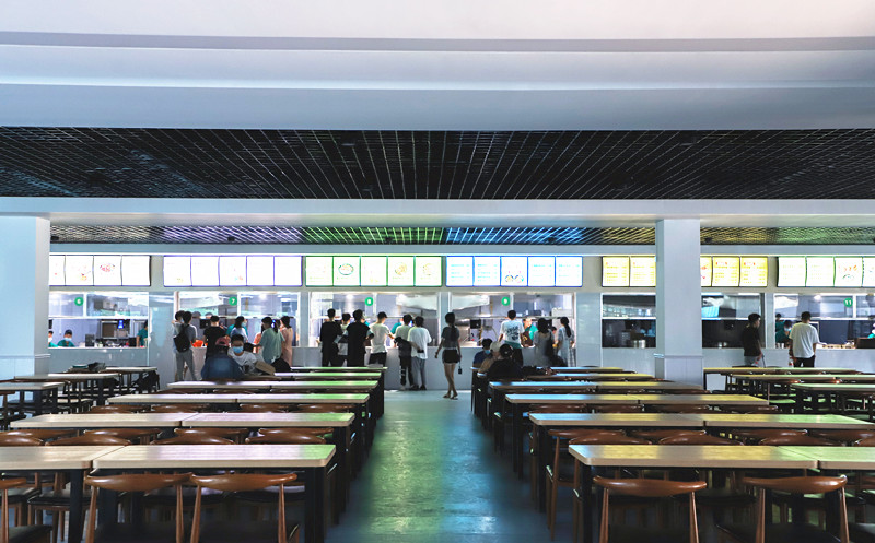 武昌理工学院樱园食堂改造升级 以全新面貌迎接新学期